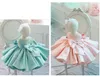Nowa moda Bow Bow Baby dziewczyna sukienka księżniczka puszysty tiul ubrania niemowlęta