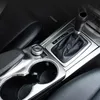 Car Center Console Gear Shift Water Cup Strips Dekoration för Mercedes Benz C Class W204 2007-13 LHD Interiörtillbehör