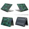 Couvre-décalage à eau en plastique dur coque de protection pour ordinateur portable MacBook Air Pro Retina 12 13 15 pouces avant Camouflage camouflage Starry Sky