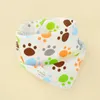 Multi-color Soft Breathable Baby Bibs Bandana Cotton Burp Cloths Baby Feeding Bib Infant Saliva Towel YD0580
