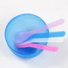 New Facial Mask Sticks Cosmetic Spatula Scoop DIY Face Mask Spoon Lady Makeup Mixing four colors Tools