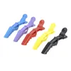 Wholesale 100 Pcs New Colorful Sectioning Clips Clamps Hairdressing Salon Hair Clips DIY Accessories Hairpins Hair Styling Tools Random Colo