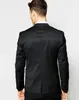 Noir Un Bouton Hommes Costumes Slim Fit Groomsmen De Mariage Tuxedos Pour Hommes Blazers De Concepteur Encolure Revers Formel Costume Habillé (Veste + Pantalon)