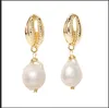 Shell earrings pearl pendant earrings beach sea earrings accessories ladies gift jewelry