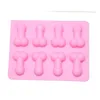 Super Pecker Ice Mold 8Cavity Sexy Funny Ice Mold Tray for Bachelorette Party Candy Chocolate Jelly Cookie Fondant Mold7395144