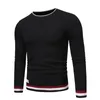 Maglioni da uomo Uomo Inverno Casual Pullover a righe Autunno Moda O-Collo Cappotto maglione 3XL 2021