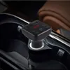 A10 FM-sändare AUX Modulator Bluetooth Handsfree Car Kit Bil Audio MP3-spelare med 3.1A Snabbladdning Dual USB-laddare