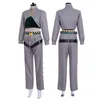 Japansk Anime Jojo's Bizarre Adventure Rohan Kishibe Cosplay kostym