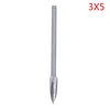 3mm/4mm Shank 3-8mm Frese Acciaio bianco Bordi affilati Strumenti per la lavorazione del legno Tre lame Coltelli per intaglio del legno