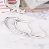 Простые CZ Diamond Ear Hour Hook Серьги Женщины Партии Ювелирные Изделия с оригинальной коробкой для пандоры 925 Серебряные серебряные серьги