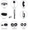 Bondage 10 Stks Faux Lederen Bed Volwassen Restraint Set Gag Manchetten Whip Collar Paddle Touw Kit AU653