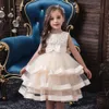 2019 pageant flower girl robes blanches ivoire boho première communion robe pour petite fille tutu ball robe pas cher tddler robe de mariée enfants