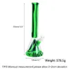 14'' Beaker Bong smoking hookah Water pipe glass bongs Thick oil rigs wax with 14mm joint