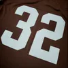 Mit Custom Men Youth women Vintage Jim Brown 1964 3/4 SLEEVE Football Jersey size s-4XL or custom any name or number jersey