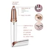 5 färger USB Electric Eyebrow Trimmer Makeup Mini Eye Brow Shaver Razor Portable Epilator Facial Hair Remover For Women5562665