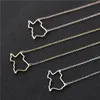 5pcs Interline USA Collier de carte Texas State