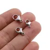 1000pcs lot Lobster Clasps Stainless Steel Jewelry Finding Clasp Hooks for Diy Necklace Bracelet Chain Jewelry Making Craft 10 12M1905