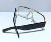 2175 Lunettes de luxe Prescription Eyeglasse de lunettes Vintage Fashion Fashion Designons avec Case Retro Design Gold4902070