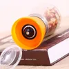 Kitchen Tool Salt Pepper Grinder Mill Manual Glass Pepper Spice Grinding Bottle Seasoning Pot Colorful Condiment Grinders Anti Wear Ceramic