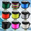 8 hilos 1000M hilo de pescar trenzado Multicolor mar agua salada carpa pesca tejido extremo 100% PE Briadline