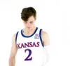 Kansas Jayhawks كرة السلة Jersey Hunter Dickinson Nicolas Timberlake Elmarko Jackson Kevin McCullar JR K.J. آدمز باركر براون جوني فورفي زاك كليمنس 2 براون