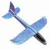泡の投げグライダーモデルの空気平面慣性航空機のおもちゃ48cmの手の打ち上げの飛行機モデル子供の贈り物のための飛行機の飛行のおもちゃを滑る
