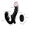 10 Speed ​​Strapless Strapon Dildo Vibrator Draadloze Afstandsbediening Dubbele Vibrerende Lesbische G Spot Volwassen Speeltjes Voor Vrouwelijk Paar J190626