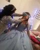 Очаровательное платье Quinceanera, бальное платье с длинными рукавами, кружевное фатиновое платье для выпускного вечера, дебютантка для выпускного вечера 16 лет, 15 лет, сладкое платье 16 лет, платье de 15 anos8011506