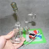 Glasbong Dab Rig Wasserpfeifen 6,3" Quarz Banger Perc Pink Bongs Heady Mini Pipe Wax Oil Rigs Kleiner Bubbler