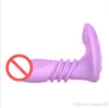 DIBE Riscaldamento Remoto Vibratore Del Dildo Telescopico Gspot Stimolazione del Clitoride Mutandine Vibranti Vagina Erotici Giocattoli Adulti Del Sesso per femal6376239