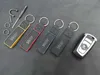 1x Frosted Leather Auto Car M Logo Brelok Keyring Key Holder Fit for BMW M Car Key Case