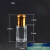 詰め替え可能な香水瓶の上の油のトラベルボトル10ml 12mlの空のロール鋼鉄ローラーのボールの容器