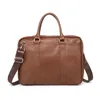 FEIDIKABOLO Famous Brand Business Men Briefcase Bags Man Shoulder Bag Leather Laptop Simple Men's Handbag bolsa maleta203T