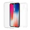 360 Fullt omslag Clear Telefonfodral 2 i 1 Transparent TPU PC -fodral för iPhone 13 13Pro 12 Mini 11 Pro Max XS Max XR 8 7 Samsung Galaxy S21 Ultra Plus Note 20 A53 A73 A21S