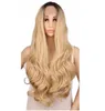 blond natural hair wig