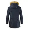 Grande taille 8XL hommes Parkas coton épais veste 2022 hiver chaud mode polaire vestes manteaux col de fourrure hommes Parkas1 Phin22