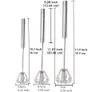 Egg Whisk Stainless Steel Kichen Tool Hand Push Whisk Blender for Home Versatile Tool for Egg Beater Milk Frother Tools for Making Cakes