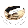 Fashion Womens Knotted Hairband Bright Color Cross Knot Women Hair Head Hoop Simple Sweet Girls Hair Headband Hair Accessories3833144