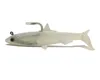 Trout Top Hook Swimbaits 12cm 28g 3-D Eyes simulation de corps en plastique souple appâts de pêche Gitzit Paddle leurre