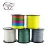 500M Super 4X PE geflochtene Angelschnur 10-60LB 5 Farben glatte Multifilament-Angelschnur Alle Salzwasser-Süßwasser-Pesca