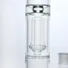 bong di vetro tubo d'acqua a miele bong bong in vetro bongs cupola a nidoletto diffusore di vetro percolatore piede circolare stabile 17 ''