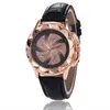 Style de bracelet S Style S Rose Gold Diamond Windmill Classic Ladies Watch Fortune est les étudiants de loisirs Wather Watch3540122