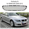 Freeshipping for BWM E90 Front Bumper Grill Plastic Grid Grill Black 2008 2009 2010 2011 2012