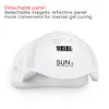 2019 Nieuwe 80W UV Lamp LED Nail Lamp Nail Dryer voor alle Gels Pools met 10s / 30s / 60s / 99S Timer Manicure Tool Gel Light LY191228