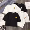 Heißer Verkauf Nette gelbe Ente Stickerei Patches Tiereisen auf Applikation für Kleidung Hemd Tasche Hut Custom Design