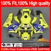 OEM Injection For HONDA CBR600 RR CBR 600RR CBR600RR 03 04 81HC.56 Yellow CAMEL CBR600F5 2003 2004 CBR 600 600F5 RR F5 03 04 Fairing 100%Fit