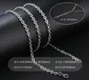 Nytt modepar hänge halsband med diamant rostfritt stål runda charm halsband kvinnor män älskar halsband smycken gåva1937