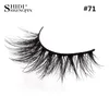 1 par 3D Mink Lashes Fluffy tira completa cílios postiços naturais cílios longos Mink 3D 10 milímetros-15mm 1 caixa Mink cílios extensão Eye Lashes