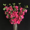 Silk Bougainvillea Glabra 등반 Bougainvillea Flower 인공 Bougainvillea Tree Branches 31.5 "결혼식 중심을위한 6 가지 색상