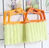 Useful Microfiber Window Cleaning Brush Air Conditioner Duster Cleaner with Washable Brushes